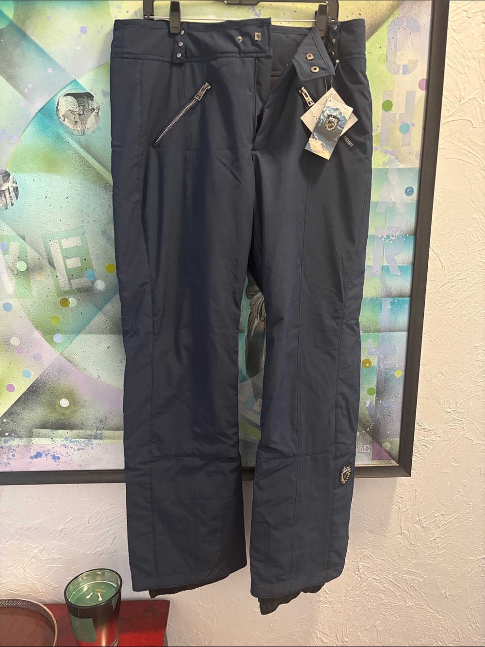 SKEA Women’s Navy Snow Jogger Pants - Water-Ready Comfort